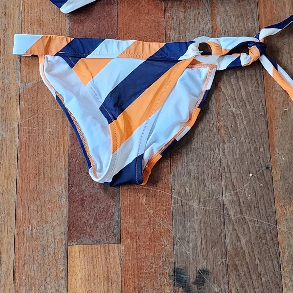 Victoria's Secret Striped Bikini Botton Size Small